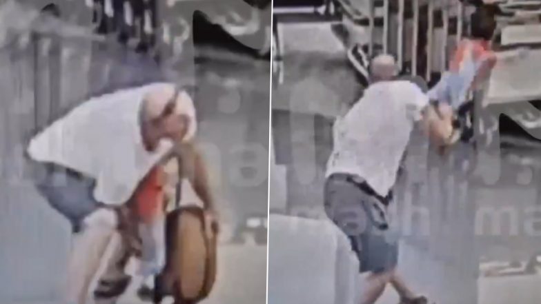 Caught On Camera: बेलारूसी पर्यटक ने रूसी हवाई अड्डे पर बच्चे को ज़मीन पर पटका, बच्चा कोमा में, खोपड़ी में फ्रैक्चर और रीढ़ की हड्डी में चोट (Video)
