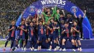 PSG Wins UEFA Champions League 2024-25: पेरिस सेंट-जर्मेन ने जीता UEFA चैंपियंस लीग का खिताब; डेज़ायर डूए के दो गोल से इंटर मिलान पर जीत के साथ पीएसजी ने पहली बार उठाई ट्रॉफी