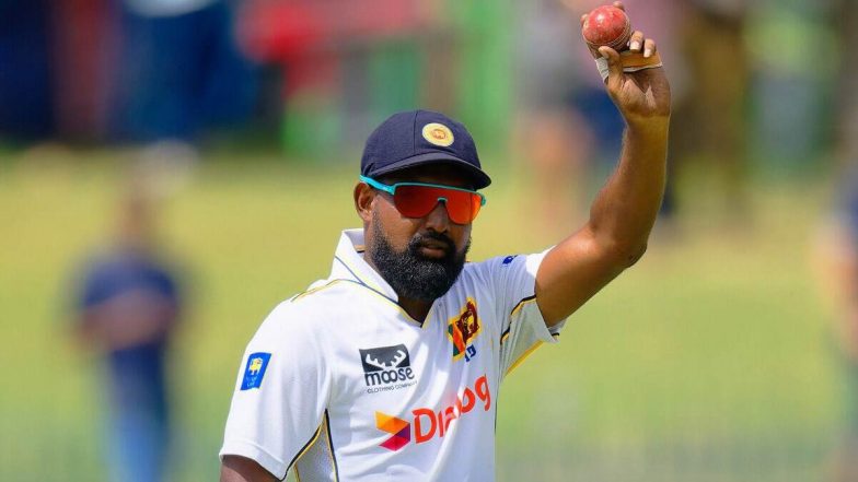 Prabath Jayasuriya Milestone: प्रभात जयसूर्या ने रचा इतिहास, टेस्ट में सबसे ज़्यादा पांच विकेट लेने के मामले में की चामिंडा वास की बराबरी