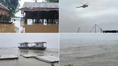 Assam Flood: असम में बाढ़ और भूस्खलन से बिगड़े हालात! अब तक 10 की मौत, 4 लाख से ज्यादा लोग प्रभावित (Watch Video)
