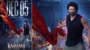 The Raja Saab Release Date: 'द राजा साहब' की रिलीज डेट का नए पोस्टर के साथ हुआ ऐलान, प्रभास की फिल्म 5 दिसंबर को सिनेमाघरों में देगी दस्तक (View Poster)