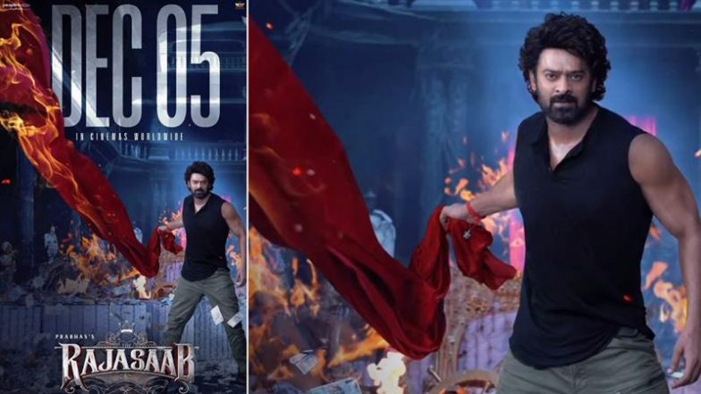 The Raja Saab Release Date: 'द राजा साहब' की रिलीज डेट का नए पोस्टर के साथ हुआ ऐलान, प्रभास की फिल्म 5 दिसंबर को सिनेमाघरों में देगी दस्तक (View Poster)