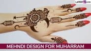 Mehndi Design for Muharram: मुहर्रम पर लगाएं ये लेटेस्ट चांद सितारा और मंडला मेहंदी डिजाईन, देखें पैटर्न