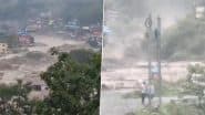 Himachal Pradesh Flood: हिमाचल के खनियारा में बाढ़ ने मचाई तबाही, नदी के तेज बहाव में कई मजदूर बहे, 2 की मौत; वीडियो वायरल