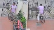 Bicycle Thief: बेंगलुरु में साइकिल चुराने से पहले चोर ने घर में की तांका-झाकी, बाइसाइकल लेकर भागने की घटना कैमरे में कैद