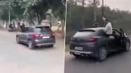 Dangerous Stunt Viral Video: ग्रेटर नोएडा में जीएल बजाज कॉलेज के बाहर युवकों ने किया जानलेवा स्टंट, जांच शुरू