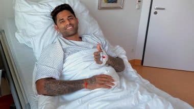 Suryakumar Yadav Surgery: लंदन में सूर्यकुमार यादव का स्पोर्ट्स हर्निया का सफल ऑपरेशन, फैंस को अस्पताल से फोटो पोस्ट कर हेल्थ उपडेट की दी जानकारी