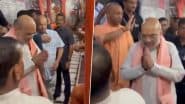 Varanasi: पुजारी ने गृहमंत्री अमित शाह की उतारी 'नज़र', CM योगी ने हस्तक्षेप कर रोका; देखें VIDEO