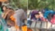 Ayodhya Shocker: इंसानियत शर्मसार! अयोध्या के रुदौली में महिला ने सड़क किनारे झाड़ियों में दिया बच्चे को जन्म, वीडियो आया सामने (Watch Video)
