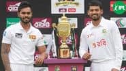 SL vs BAN, 1st Test Day 3 Live Streaming In India: श्रीलंका बनाम बांग्लादेश के बीच आज खेला जाएगा पहले टेस्ट मैच का तीसरा खेल, यहाँ पढ़े भारत में कैसे देखे मैच का लाइव टेलीकास्ट और स्ट्रीमिंग