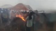 MP: बारिश में भीगती रही चिता, तिरपाल के नीचे हुआ अंतिम संस्कार; देखें VIDEO