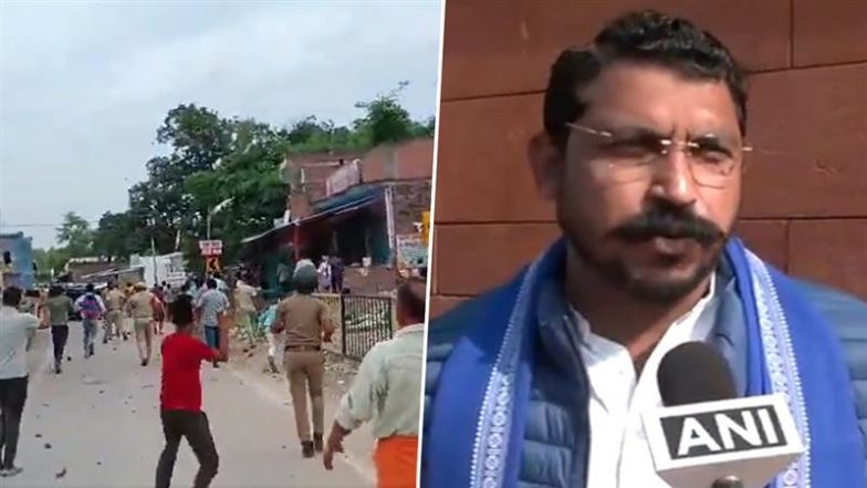 VIDEO: चंद्रशेखर आजाद को प्रयागराज में किया गया नजरबंद, गु्स्साए समर्थकों ने की पत्थरबाजी; इलाके में भारी फोर्स तैनात
