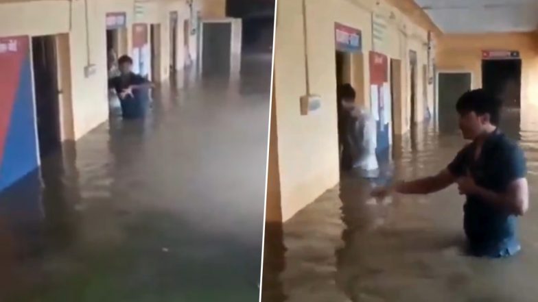 Heavy Rain in Rajasthan: राजस्थान में बारिश का कहर! भंवरगढ पुलिस स्टेशन में घूसा पानी, डॉक्यूमेंट और कंप्यूटर डूबने से हुआ नुकसान;VIDEO