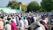 Rajasthan: भिवाड़ी में ईद उल अजहा का जश्न मनाते दिखे लोग, मस्जिदों में अमन और खुशहाली की मांगी जा रही दुआ