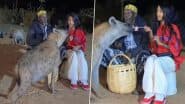 Woman Feeds Wild Hyenas: इथियोपिया में युवती ने मुंह में लकड़ी रखकर जंगली लकड़बग्घों को खिलाया खाना, देखें वायरल वीडियो