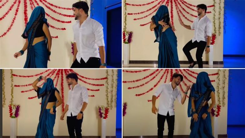 Bhabhi Dance Viral Video: देवर भाभी ने हरियाणवी गाना 'गोरे तन से सरकता जाए' गाने पर मटकाई जोरदार कमर, देखें डांस वीडियो