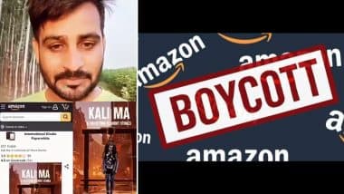 Why Is #BoycottAmazon Trending? किताब के कवर पेज पर काली मां की फंदे से लटकी हुई तस्वीर दिखने के बाद भड़के हिन्दू, 'बॉयकॉट अमेज़न' हो रहा है ट्रेंड