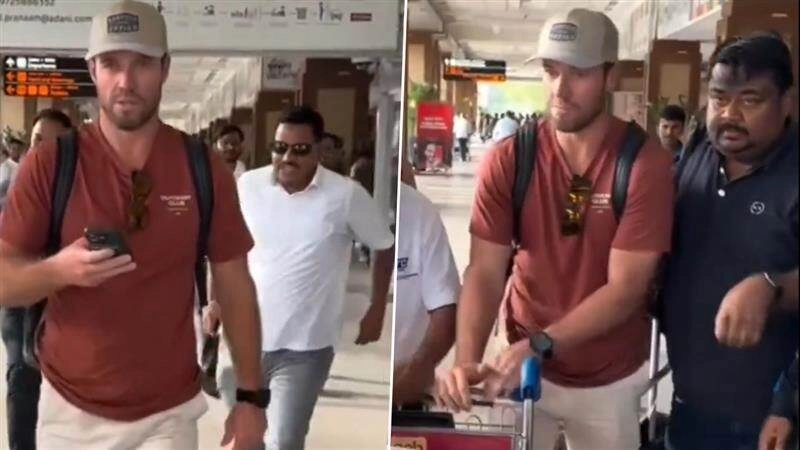 AB de Villiers Reaches Ahmedabad To Support RCB: रॉयल चैलेंजर्स बेंगलुरु का समर्थन करने अहमदाबाद पहुंचे एबी डिविलियर्स, IPL 2025 फाइनल से पहले बढ़ाया टीम का जोश, देखें वीडियो