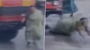 Yavatmal Bus Accident: सड़क से जा रही महिला को पीछे से एसटी बस ने मारी टक्कर, इलाज के दौरान हुई मौत, यवतमाल शहर के भयावह हादसे का वीडियो आया सामने;VIDEO