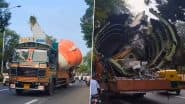 Ahmedabad Plane Crash: अहमदाबाद में दुर्घटनाग्रस्त एयर इंडिया विमान का मलबा ट्रक पर ले जाया गया, देखें वीडियो
