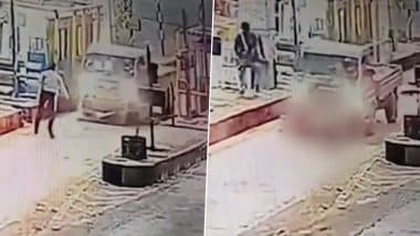 Chandrapur Toll Plaza: बिना टोल दिए जा रहा था पिकअप चालक, टोल कर्मचारी ने की रोकने की कोशिश तो गाड़ी से कुचला, चंद्रपुर जिले का वीडियो आया सामने (Watch Video)