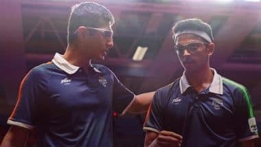 Asian Squash Doubles Championship: भारत ने एशियाई स्क्वाश युगल चैंपियनशिप में सभी तीनों खिताब जीते Asian Squash Doubles Championship: भारत ने एशियाई स्क्वाश युगल चैंपियनशिप में सभी तीनों खिताब जीते