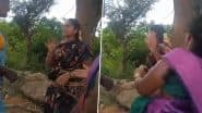 Heart-Wrenching! आंध्र प्रदेश के कुप्पम में टीडीपी कार्यकर्ता ने कर्ज न चुकाने पर महिला को पेड़ से बांधा, बच्चे के सामने अपमानित किया (देखें डिस्टर्बिंग वीडियो)