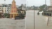 Nashik Heavy Rain: नाशिक में उफान पर गोदावरी नदी, शहर में हुए बाढ़ जैसे हालात, पुरातन मंदिर भी पानी के नीचे डूबे;VIDEO
