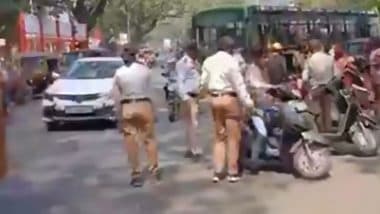 Pune Traffic Police: जहां ड्यूटी लगाई गई थी, वहां नहीं रहते थे तैनात, दूसरी जगह पर जाकर करते थे वसूली, पुणे में 3 ट्रैफिक पुलिस हुए सस्पेंड Pune Traffic Police: जहां ड्यूटी लगाई गई थी, वहां नहीं रहते थे तैनात, दूसरी जगह पर जाकर करते थे वसूली, पुणे में 3 ट्रैफिक पुलिस हुए सस्पेंड