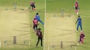 MPL T20 League 2025: एक ही थ्रो ने उड़ गए दोनों तरफ के स्टंप, ऐसा नजारा शायद ही नहीं देखा होगा; देखें हैरतअंगेज रन आउट!