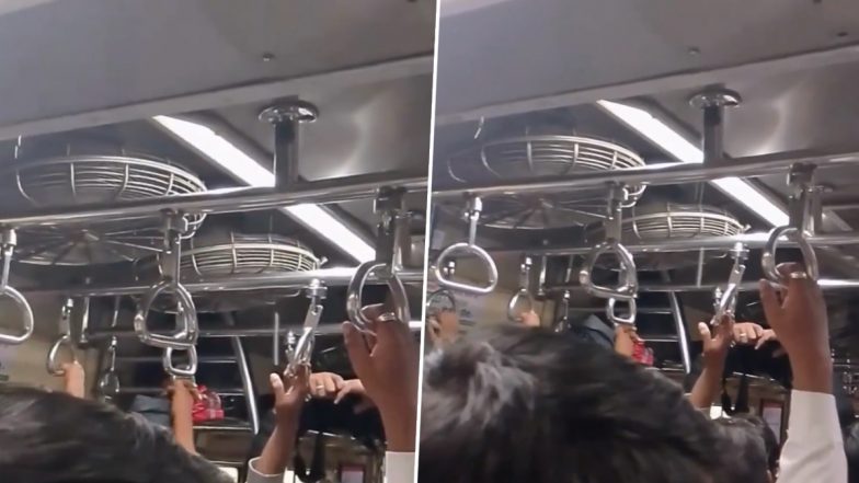 Mumbai Local Train: सेंट्रल रेलवे के दावों की पोल खुली! बदलापुर से CSMT लोकल ट्रेन की छत से पानी टपकने से यात्रियों को हुई परेशानी; VIDEO