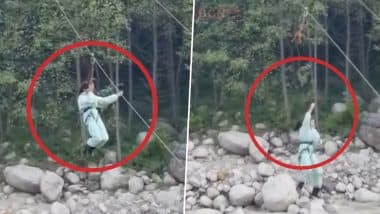 VIDEO: नागपुर से मनाली घूमने गई बच्ची के साथ हादसा! जिप लाइन का बेल्ट टूटने से 30 फीट खाईं में गिरी, गंभीर रूप से हुई घायल, घटना का वीडियो आया सामने VIDEO: नागपुर से मनाली घूमने गई बच्ची के साथ हादसा! जिप लाइन का बेल्ट टूटने से 30 फीट खाईं में गिरी, गंभीर रूप से हुई घायल, घटना का वीडियो आया सामने