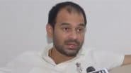 VIDEO: 'मैं असुरक्षित महसूस कर रहा हूं...मेरी जान को खतरा है': Tej Pratap Yadav ने सरकार से सुरक्षा बढ़ाने की अपील की