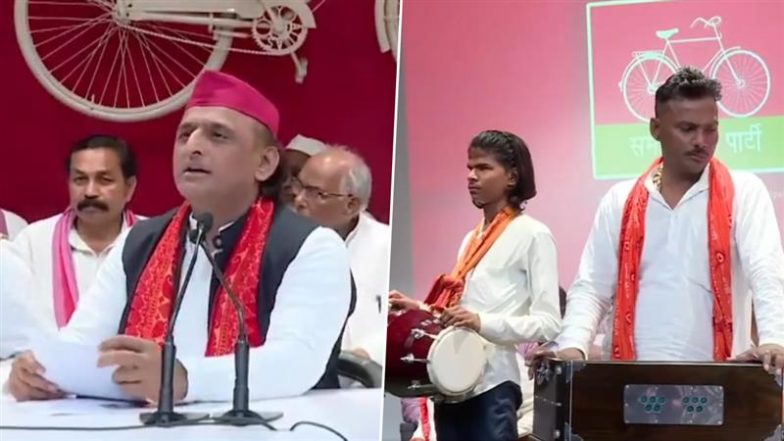 Etawah News: योगी सरकार को तीन दिन का अल्टीमेटम, फिर बड़े आंदोलन की चेतावनी; इटावा में कथावाचक से जातिगत बदसलूकी पर भड़के अखिलेश यादव (Watch Video)
