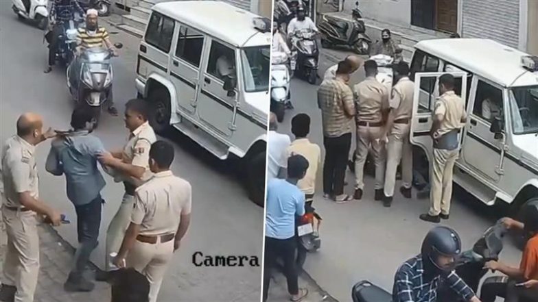 Rajasthan: कोटा में पुलिस अधिकारी द्वारा जोरदार थप्पड़ मारने के बाद दुकानदार बेहोश, मामला दर्ज- देखें वायरल वीडियो