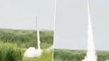 ISRO’s Rocket Launch Test: इसरो की बड़ी कामयाबी! उत्तर प्रदेश के कुशीनगर में पेलोड के साथ किया सफल रॉकेट लॉन्च टेस्ट (Watch Video) ISRO’s Rocket Launch Test: इसरो की बड़ी कामयाबी! उत्तर प्रदेश के कुशीनगर में पेलोड के साथ किया सफल रॉकेट लॉन्च टेस्ट (Watch Video)