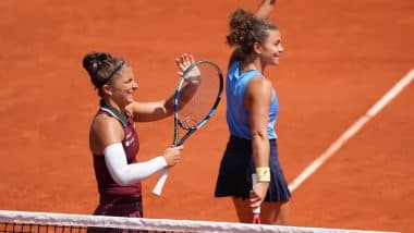 French Open 2025: जैस्मीन पाओलिनी-सारा एरानी ने फ्रेंच ओपन महिला युगल का खिताब जीता, ग्रैनोलर्स-जेबालोस पुरुष युगल के चैंपियन French Open 2025: जैस्मीन पाओलिनी-सारा एरानी ने फ्रेंच ओपन महिला युगल का खिताब जीता, ग्रैनोलर्स-जेबालोस पुरुष युगल के चैंपियन