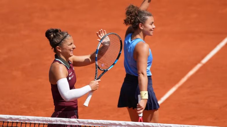 French Open 2025: जैस्मीन पाओलिनी-सारा एरानी ने फ्रेंच ओपन महिला युगल का खिताब जीता, ग्रैनोलर्स-जेबालोस पुरुष युगल के चैंपियन
