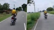Viral Video: महराजगंज में युवक का बाइक पर जानलेवा स्टंट! पुलिस ने कार्रवाई कर गाड़ी की सीज, सोशल मीडिया पर वीडियो आया सामने