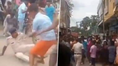 Bihar Video: जेल में बंद कैदी की मौत के बाद परिजनों और लोगों का फूटा गुस्सा! बिहार के महनार में ASI को दौड़ा दौड़ाकर पीटा, वीडियो आया सामने