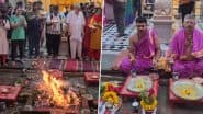 Ahmedabad Plane Crash: मुंबई के बाबुलनाथ मंदिर में मृतकों की आत्मा की शांति के लिए किया गया स्पेशल हवन और पूजा, वीडियो आया सामने (Watch Video)