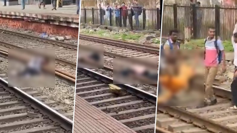 Mumbai Local Train Accident: मुंब्रा रेलवे स्टेशन के पास बड़ा हादसा, CSTM की ओर जा रही लोकल ट्रेन से कई यात्री गिरे; 5 की मौत, एक्सीडेंट का दर्दनाक वीडियो आया सामने