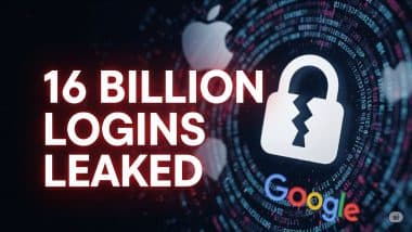 सबसे बड़ी डेटा चोरी: 16 अरब लॉगिन-पासवर्ड लीक, Apple और Google जैसी कंपनियां भी खतरे में
