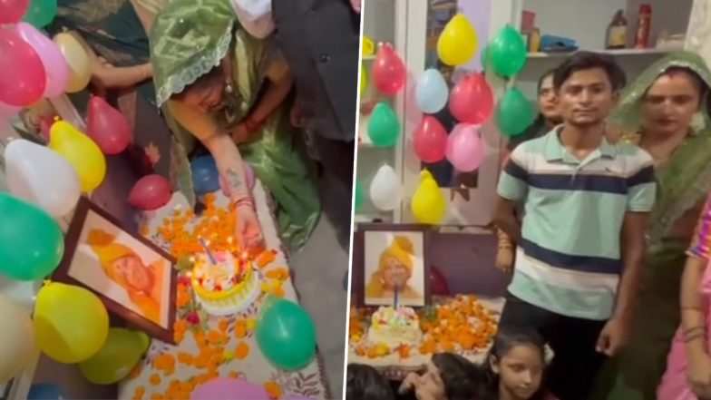 CM Yogi Birthday: सीमा हैदर ने धूमधाम से मनाया सीएम योगी का जन्मदिन, केक काटकर दी शुभकामनाएं; VIDEO