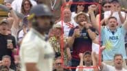 England Fan Spotted Wearing RCB Jersey: IND बनाम ENG पहले टेस्ट के दूसरे दिन स्टैंड में RCB की जर्सी में दिखें इंग्लिश फैन, लीड्स स्टेडियम में दिखा IPL का रंग