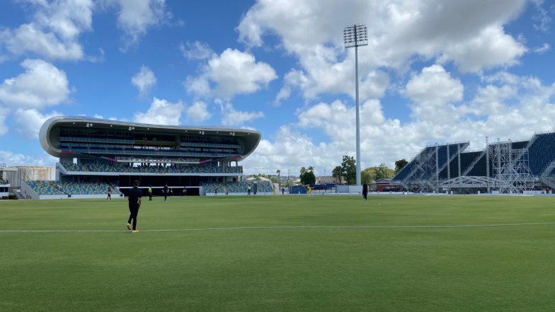 WI vs AUS 1st Test 2025, Barbados Weather Report: वेस्टइंडीज बनाम ऑस्ट्रेलिया पहले टेस्ट मैच पर बारिश का कहर? जानिए कैसा रहेगा बारबाडोस के ब्रिजटाउन का मौसम