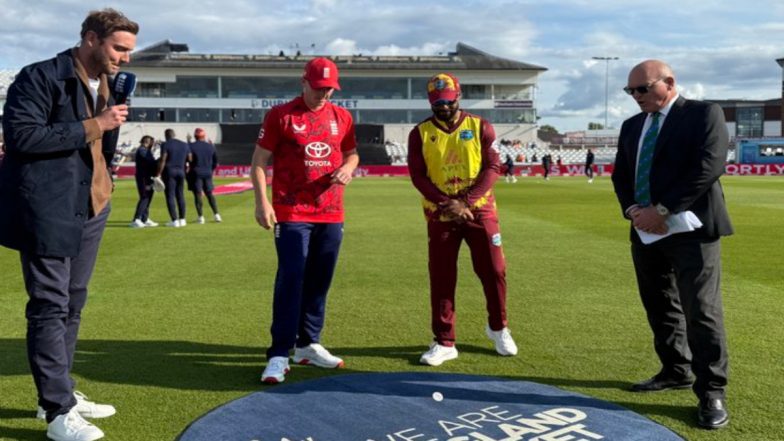 England vs West Indies, 3rd T20I Match Live Streaming In India: इंग्लैंड और वेस्ट इंडीज के बीच आज होगा टी20 सीरीज का तीसरा मुकाबला, मुकाबले की लाइव स्ट्रीमिंग भारत में फ्री में देखने का मौका; यहां जाने पूरी जानकारी