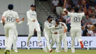 IND vs ENG 1st Test 2025 Day 2 Scorecard, Tea Break: इंग्लैंड ने पहली पारी में 1 विकेट खोकर जोड़ें 107 रन, टीम इंडिया अभी भी 364 रनों से आगे, बेन डकेट, ओली पोप ने की बड़ी साझेदारी, यहां देखें मैच का स्कोरकार्ड