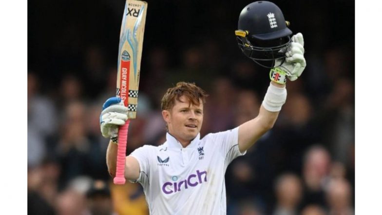 Ollie Pope Century: भारत बनाम इंग्लैंड पहले टेस्ट में ओली पोप ने जड़ा शानदार शतक, इंग्लिश टीम का स्कोर 200 के पार