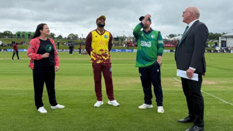 IRE vs WI 3rd T20I 2025 Live Scorecard: वेस्टइंडीज ने तीसरे टी20 में आयरलैंड को दिया 257 रनों की पहाड़ जैसा लक्ष्य, एविन लुईस ने खेली तूफानी पारी, यहां देखें पहले पारी का लाइव स्कोरकार्ड